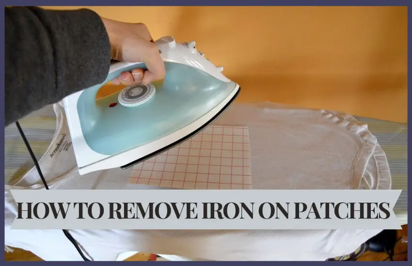 How To Remove Iron On Patches